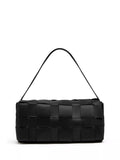 St. Agni woven envelope slim tote bag black (British brand)