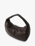 St. Agni woven large bon bon shoulder bag in coffee - British product