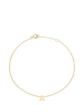 IBB initial letter chain bracelet 15-18cm (British brand)