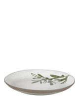 John Lewis PurerHome x Eden Project Olives Stoneware Side Plate, 22cm, Green- Buy online at McGrocer