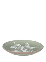 John Lewis PurerHome x Eden Project Olives Stoneware Side Plate, Green, 16cm- Buy online at McGrocer