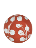 PurerHome stoneware pasta bowl 22cm red - British product