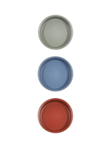 John Lewis PurerHome x Eden Project Stoneware Nibbles Bowls, Set of 3, 13cm, Multi- Buy online at McGrocer