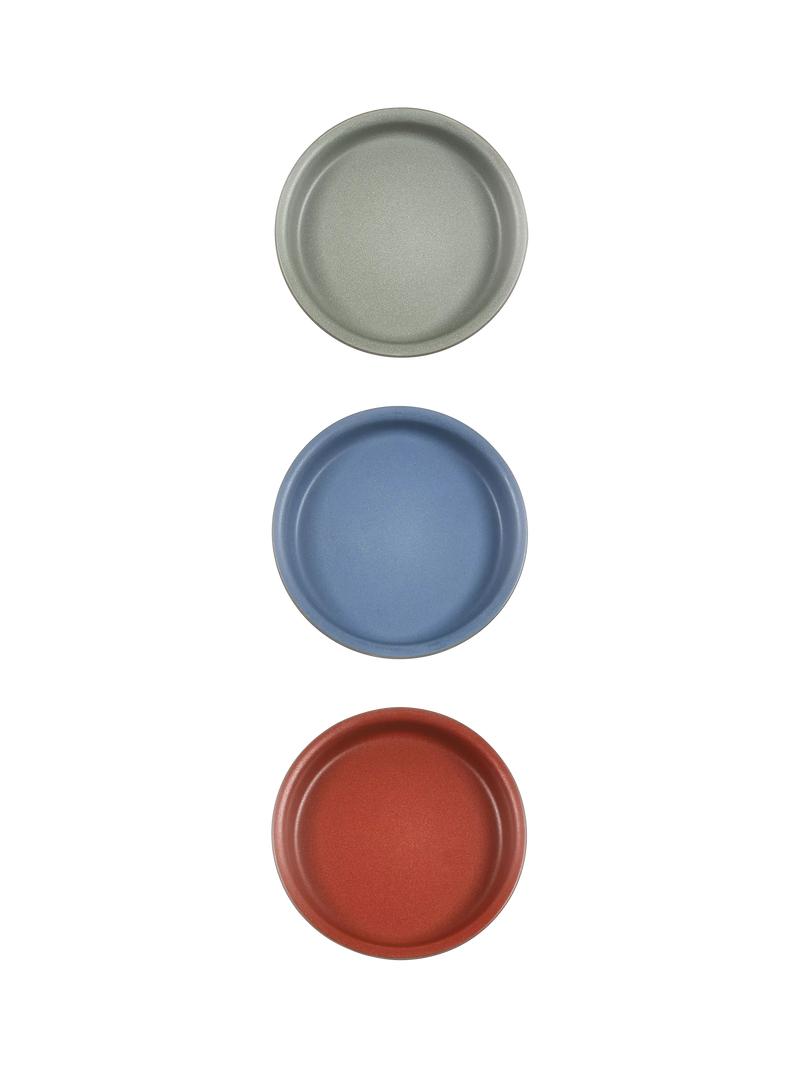 PurerHome stoneware nibbles bowls set of 3 multi (British brand)