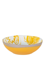 John Lewis PurerHome x Eden Project Tomatoes Stoneware Serve Bowl, Yellow, 24cm- Buy online at McGrocer