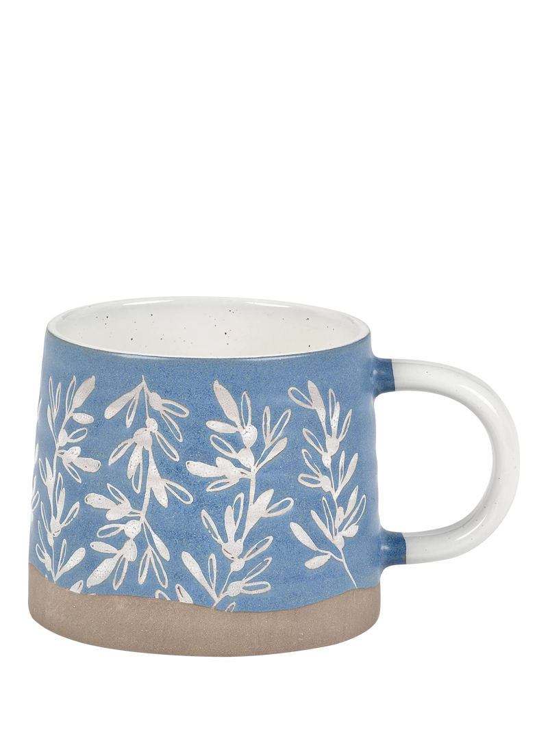 PurerHome x Eden Project blue stoneware mug 250ml - British product