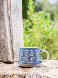 PurerHome x Eden Project blue stoneware mug 250ml - British product
