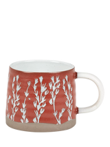 John Lewis PurerHome x Eden Project Thyme Stoneware Mug, Red, 250ml- Buy online at McGrocer