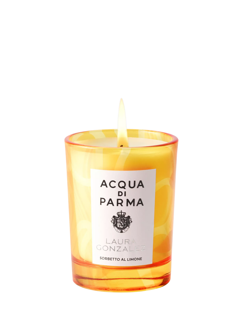 Acqua di Parma limited edition lemon sorbet candle 200g, UK version