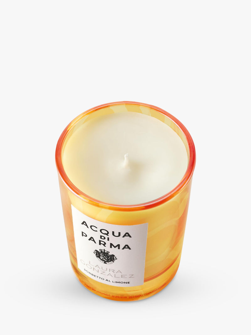 Acqua di Parma limited edition lemon sorbet candle 200g, UK version