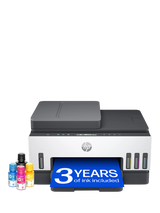 John Lewis HP Smart Tank 7308 All-in-One Wireless Printer, Basalt- Buy online at McGrocer