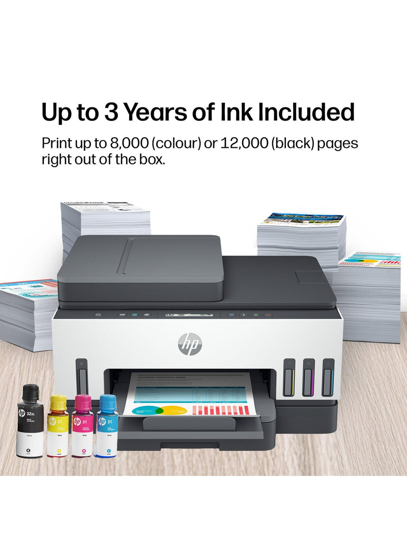 HP Smart Tank 7308 ink tank all-in-one printer Basalt, UK version