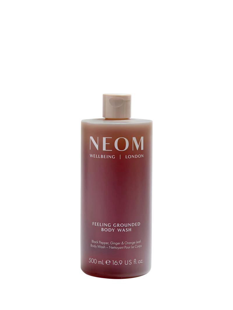 NEOM Wellbeing London Feeling Grounded body wash 500ml, UK version