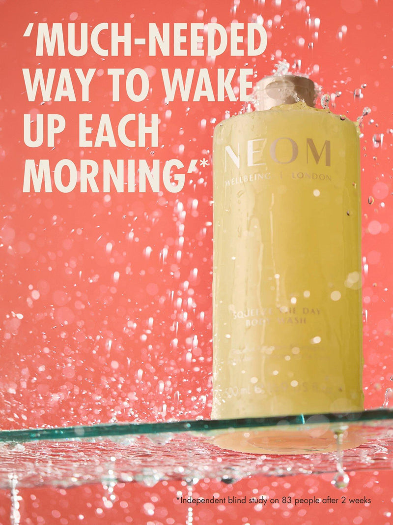 NEOM Squeeze The Day body wash 500ml, imported from the UK