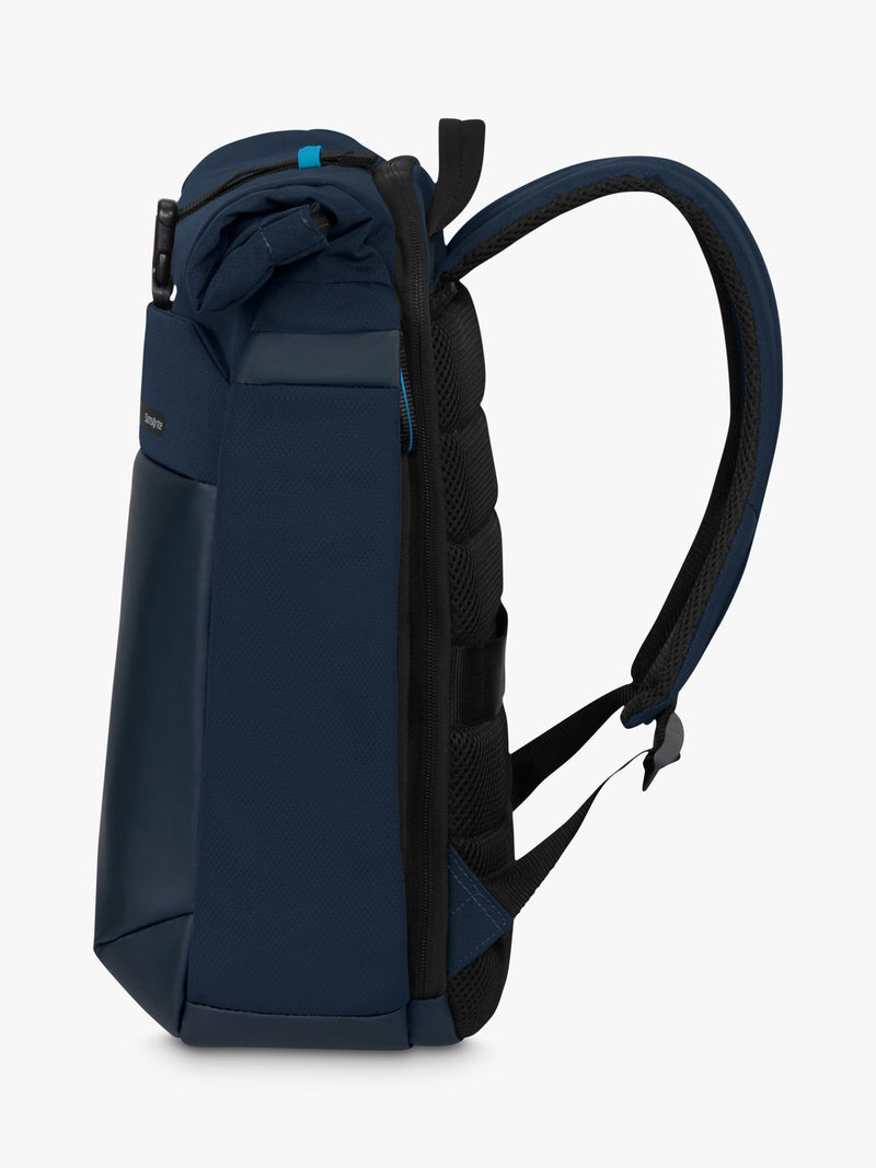 Samsonite Moderny roll top backpack 18.5L blue, imported from the UK