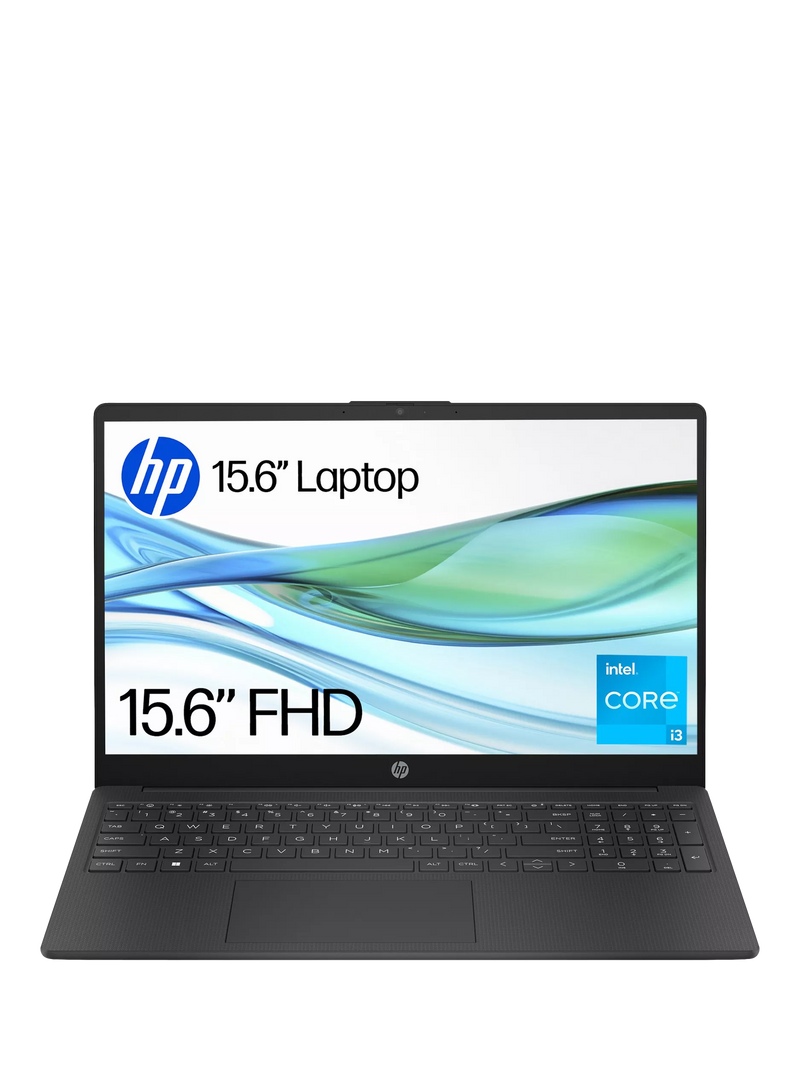 HP 15.6 Intel Core i3 laptop 8GB RAM 256GB SSD - British product