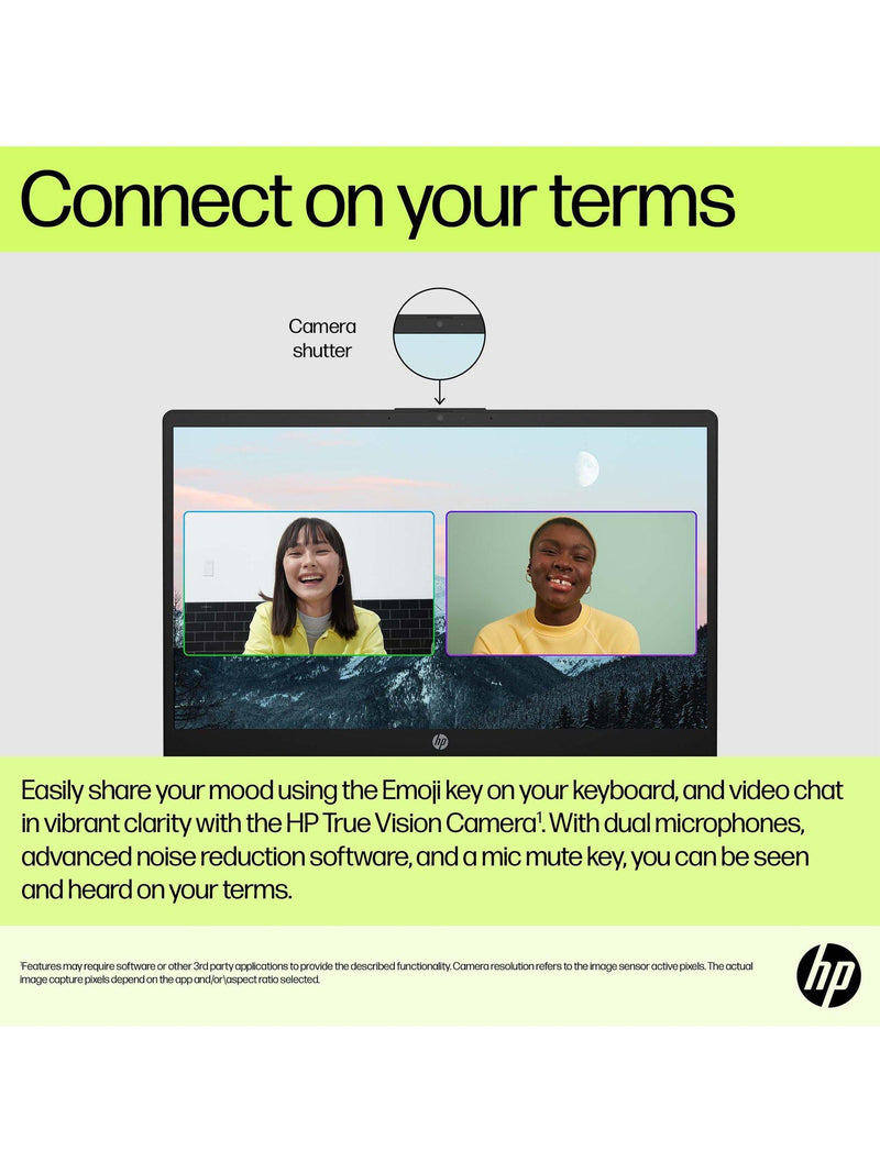 HP 15.6 Intel Core i3 laptop 8GB RAM 256GB SSD - British product