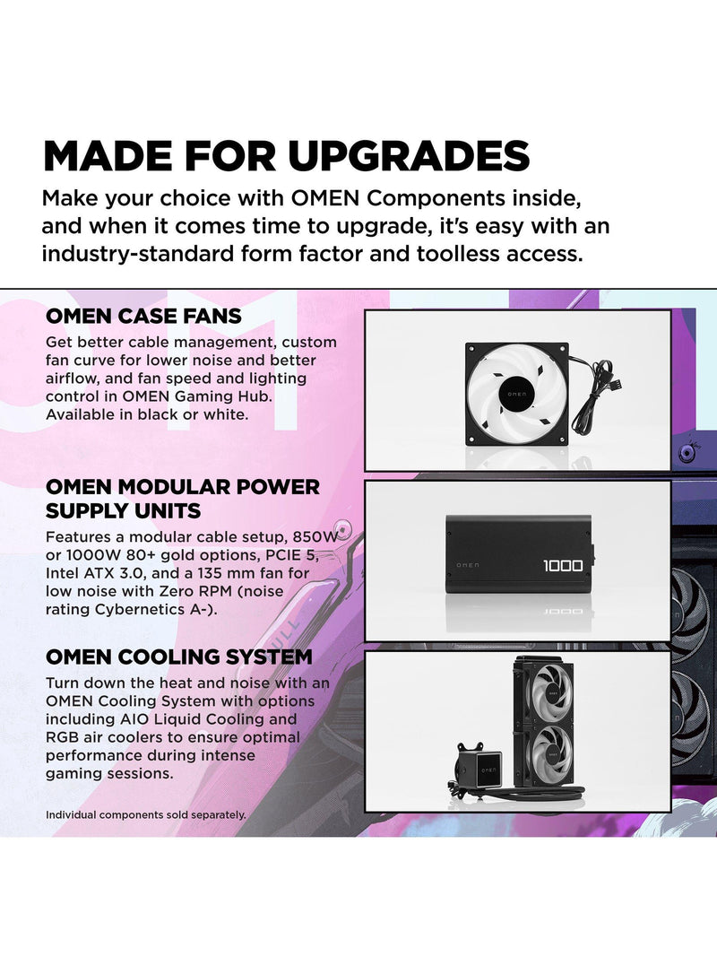 HP OMEN 35L gaming desktop with RTX 5060 Ti, imported from the UK