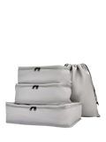 Rock Travel Packing Cubes, Pack of 4, Grey