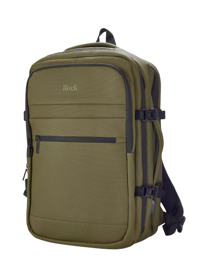 Rock Dalston Medium Travel Backpack, 31L, Khaki