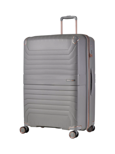 John Lewis Rock Astrid Large 76cm Expandable 8-Wheel Suitcase, 95/105L- Buy online at McGrocer