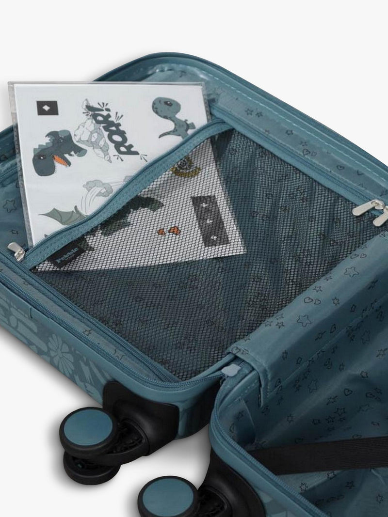 Rock kids cabin suitcase Dino 45cm, imported from the UK