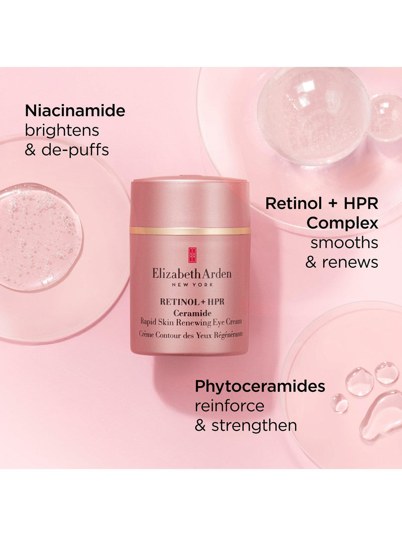 Elizabeth Arden Retinol HPR Ceramide eye cream 15ml, imported from the UK