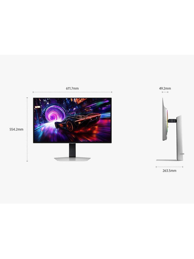 Samsung Odyssey G8 QD-OLED 27 inch gaming monitor - British product