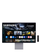 John Lewis Samsung OLED M90SF 4K Ultra HD Smart Monitor, 32, Silver- Buy online at McGrocer