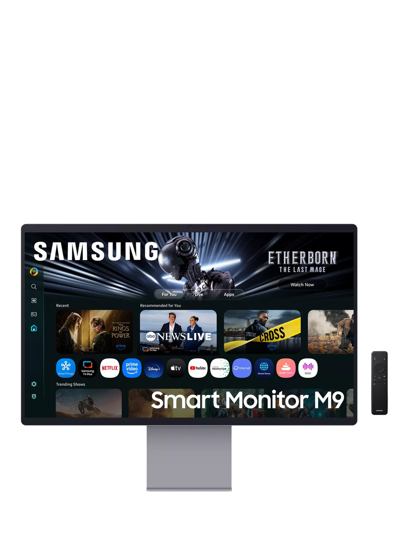 Samsung smart OLED monitor 4K 32-inch, imported from the UK