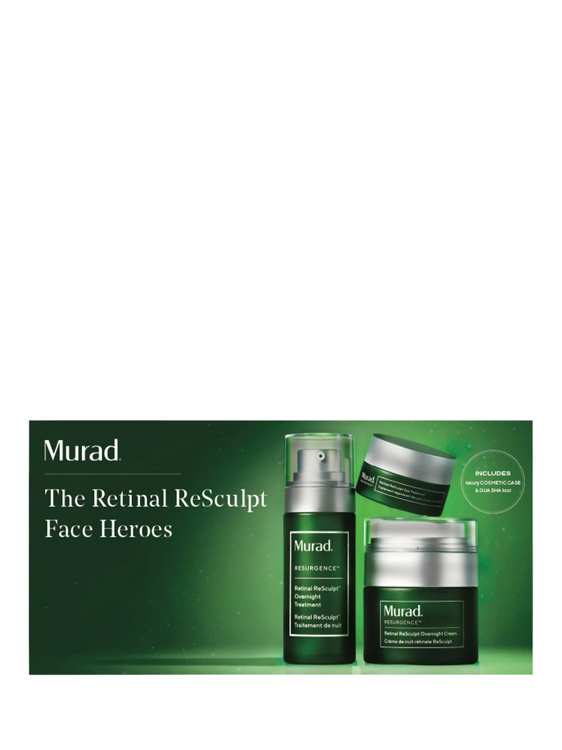 Murad Retinal ReSculpt skincare gift set with treatments - British product