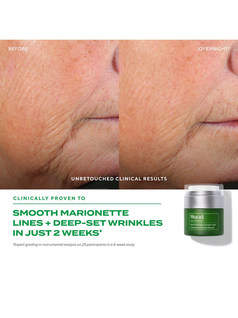 Murad Retinal ReSculpt skincare gift set with treatments - British product