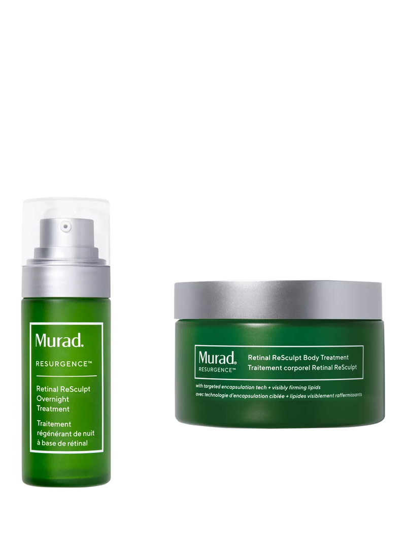 Murad Retinal ReSculpt head-to-toe skincare gift set, UK version