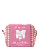 John Lewis This Works Glow On-The-Go Travel Bodycare Gift Set- Buy online at McGrocer