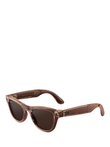 John Lewis Ray-Ban Meta Skyler Gen 2 Smart Glasses, Peach, Clear to Brown Transitions Lens- Buy online at McGrocer