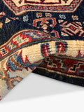 Gooch Oriental Kazak wool rug 180x127cm blue, imported from the UK