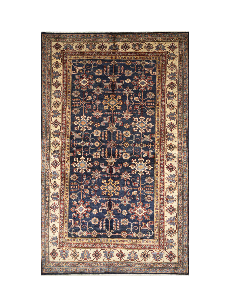 Gooch Oriental Kazak pure wool rug 247x163 cm, imported from the UK