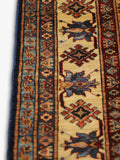 Gooch Oriental Kazak pure wool rug 247x163 cm, imported from the UK