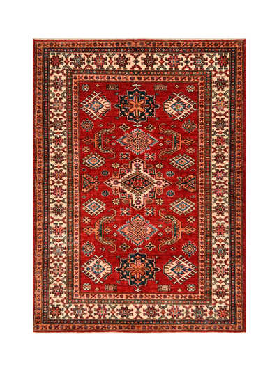 John Lewis Gooch Oriental Supreme Kazak Pure Wool Rug, Red, 169 x 121 cm- Buy online at McGrocer