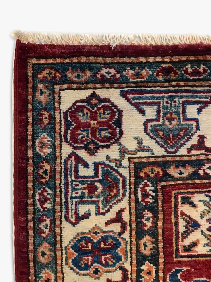 Gooch Oriental Kazak red rug L179xW122cm (British brand)