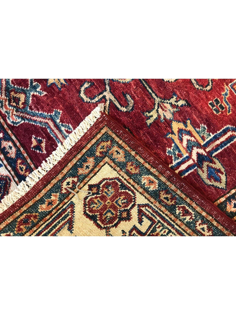 Gooch Oriental Kazak red rug L179xW122cm (British brand)