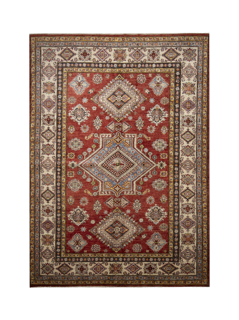 Gooch Oriental Supreme Kazak red wool rug 244x175 cm - British product