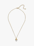 Eclectica pre-loved crystal acorn pendant necklace, UK version