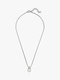 Eclectica faux pearl crystal pendant necklace 45cm, imported from the UK