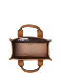 Aspinal of London small tote bag neutral raffia, imported from the UK