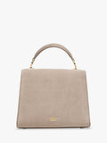 Aspinal of London Midi Mayfair suede grab bag (British brand)