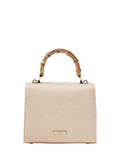 Aspinal of London Mayfair embroidered canvas grab bag Rose, UK version