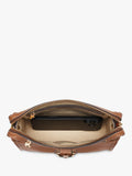 Aspinal of London zipped leather satchel bag - British product