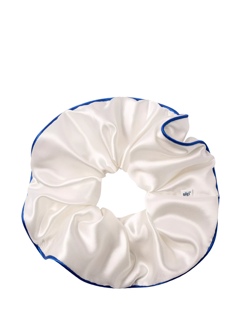 Slip white jumbo silk scrunchie (British brand)
