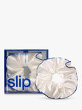 Slip white jumbo silk scrunchie (British brand)
